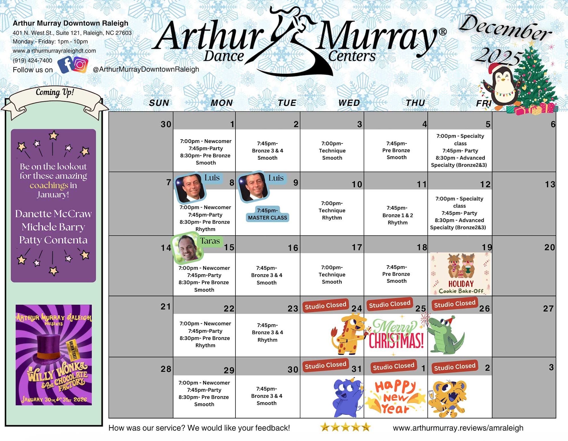 December 2025 - DT Raleigh