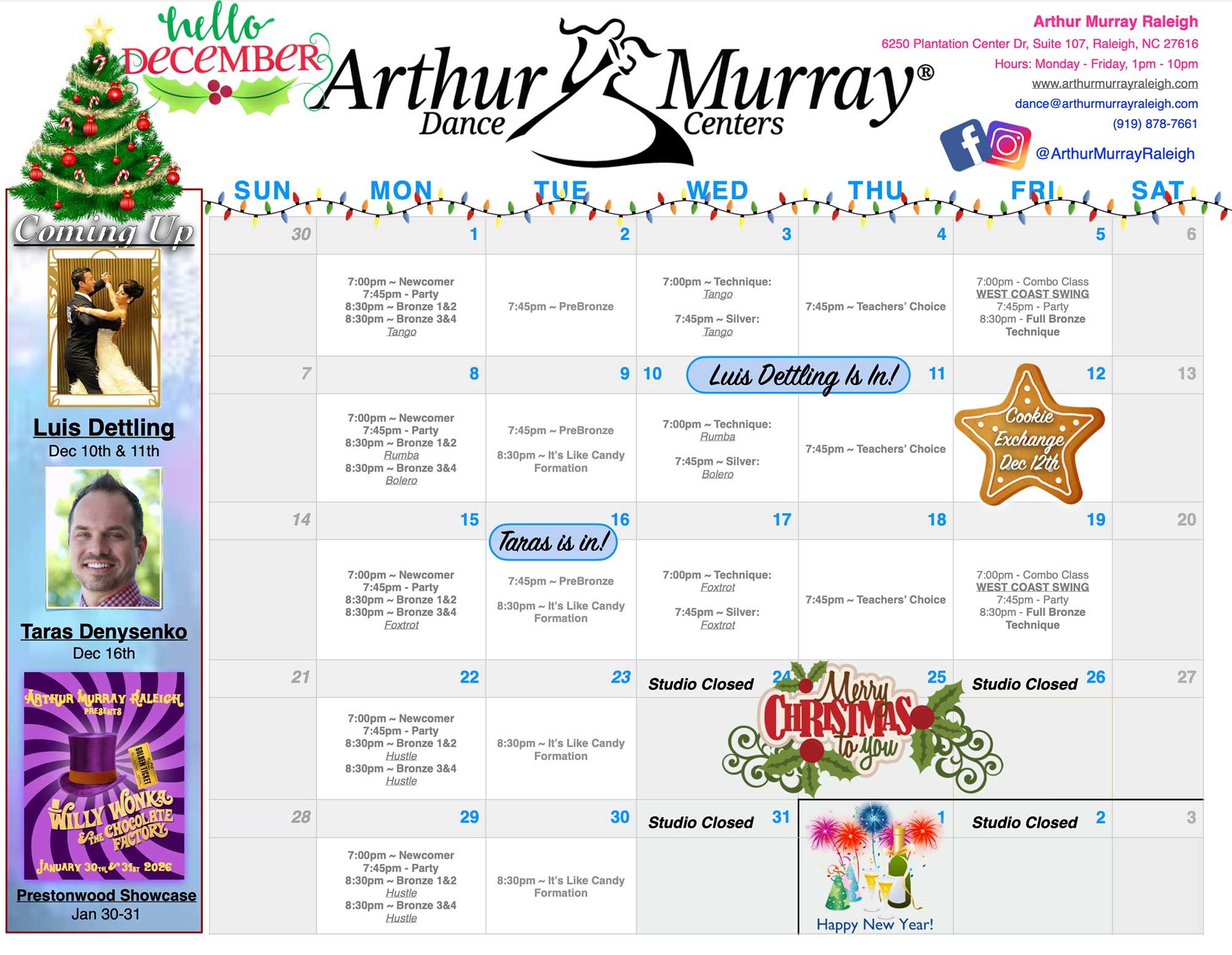 December 2025 - Raleigh