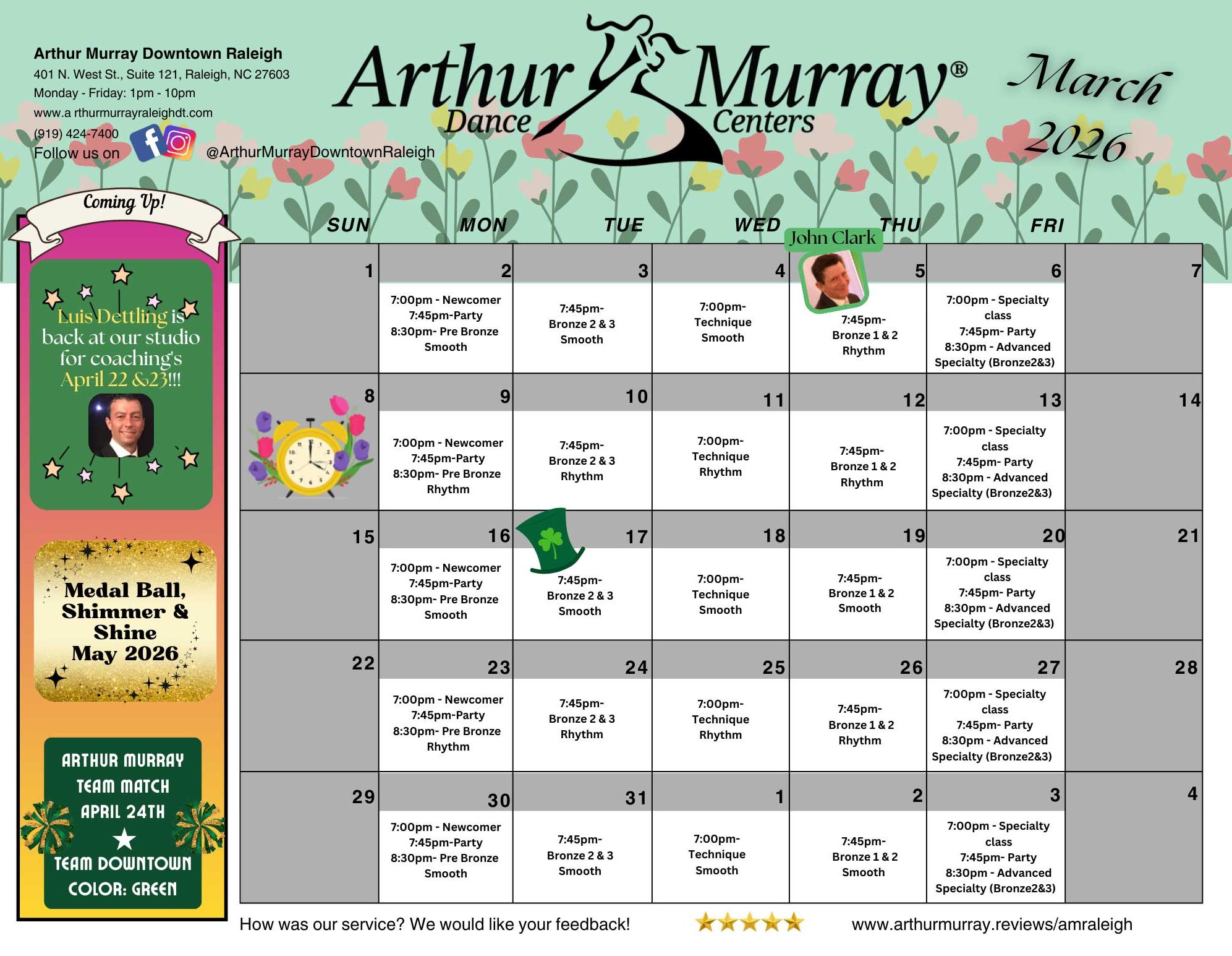 March 2026 - DT Raleigh