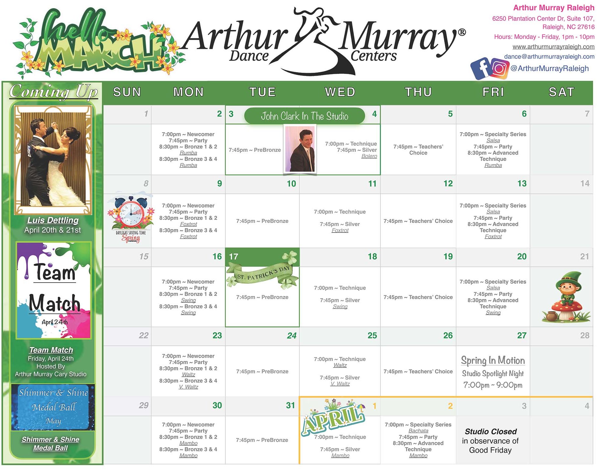 March 2026 - Raleigh