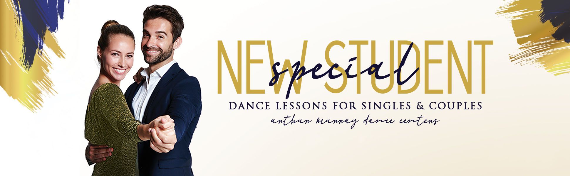 New Student Offer Banner Dance Lessons For Singles & Couples