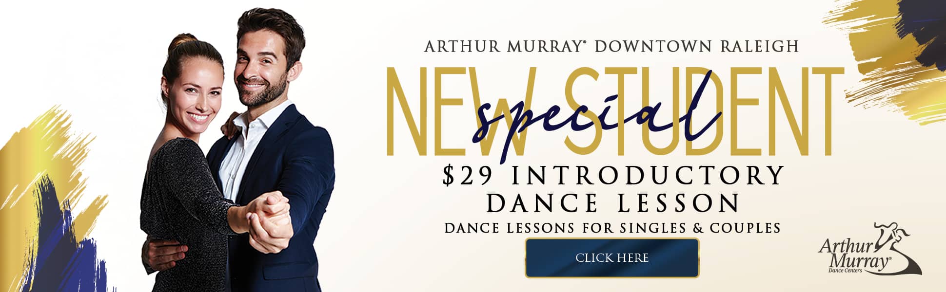 Arthur Murray Downtown Raleigh New Student Offer